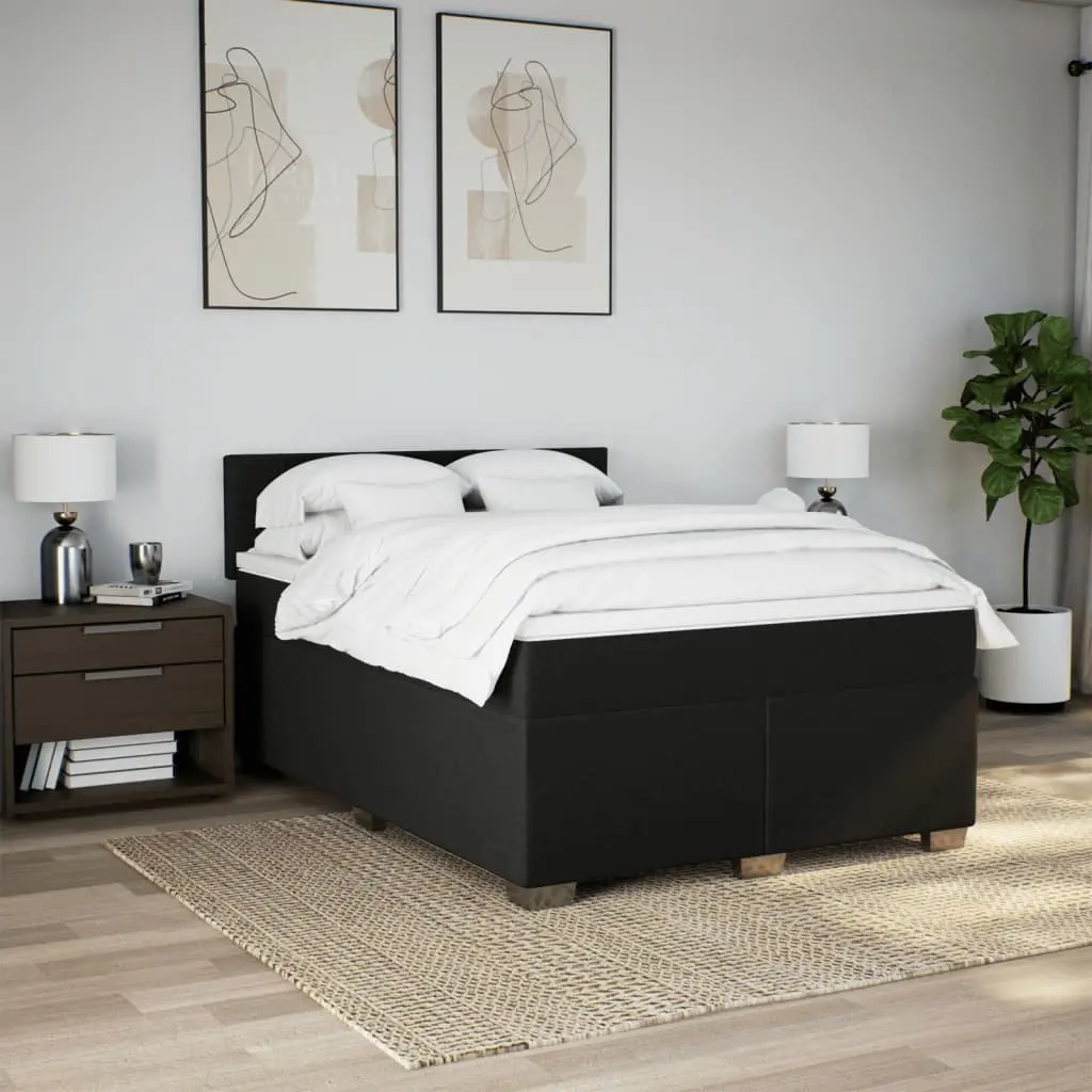 Double Box Spring Bed with Pocket Spring Mattress