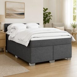 Stylish Double Box Spring Bed with Pocket Mattress