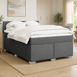 Quality Queen Box Spring Bed with Pocket Spring Mattress