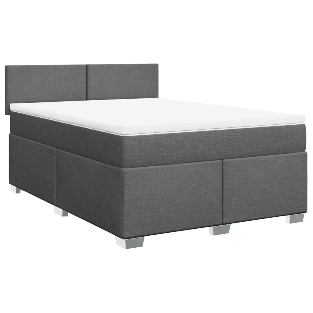 Queen Box Spring Bed with Pocket Spring Mattress