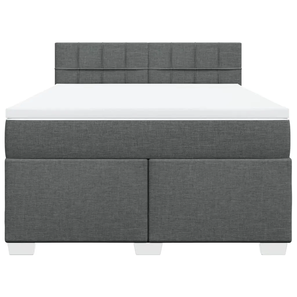 Queen Bed with Pocket Sprung Mattress and LED Lighting