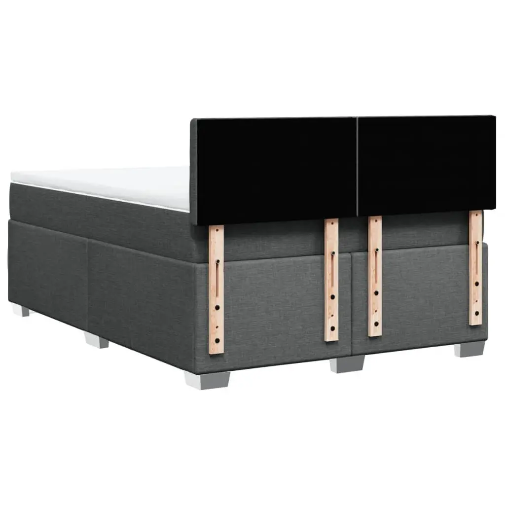 Queen Bed Frame with Pocket Spring Mattress & LED Lights