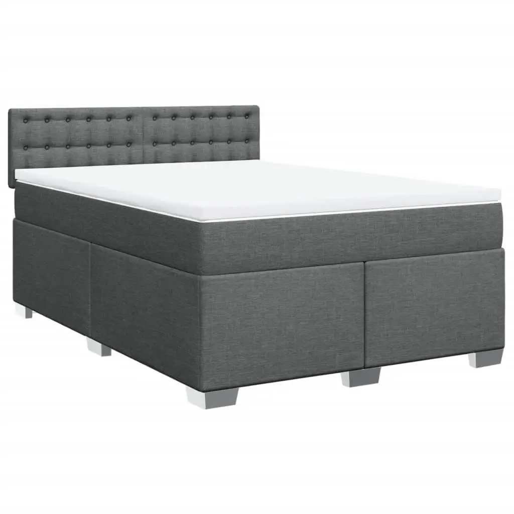 Queen Bed Frame with Pocket Spring Mattress & LED Lights