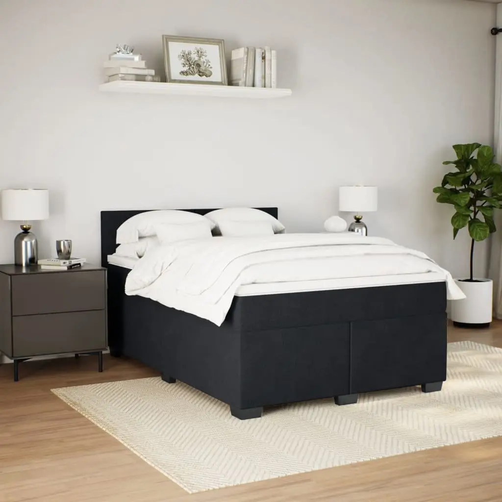 Double Box Spring Bed with Pocket Spring Mattress