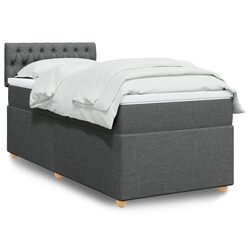 King Single Box Spring Bed with Pocket Spring Mattress