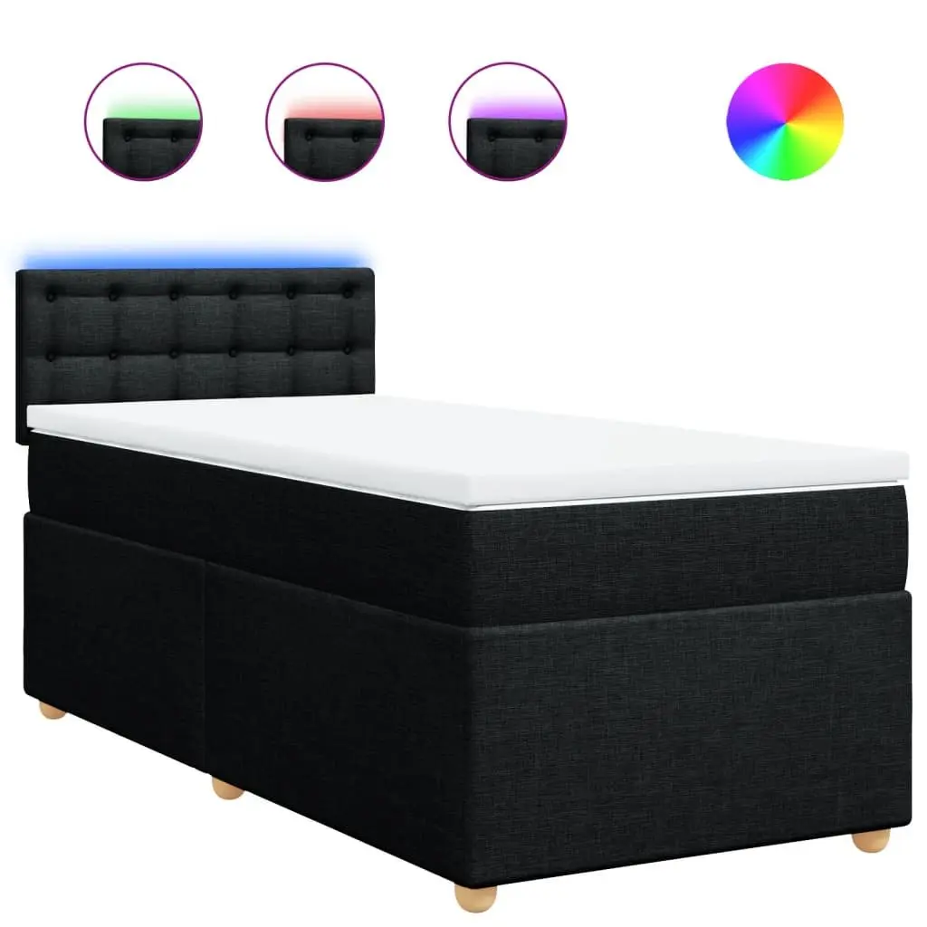 Box Spring Bed with Pocket Spring Mattress