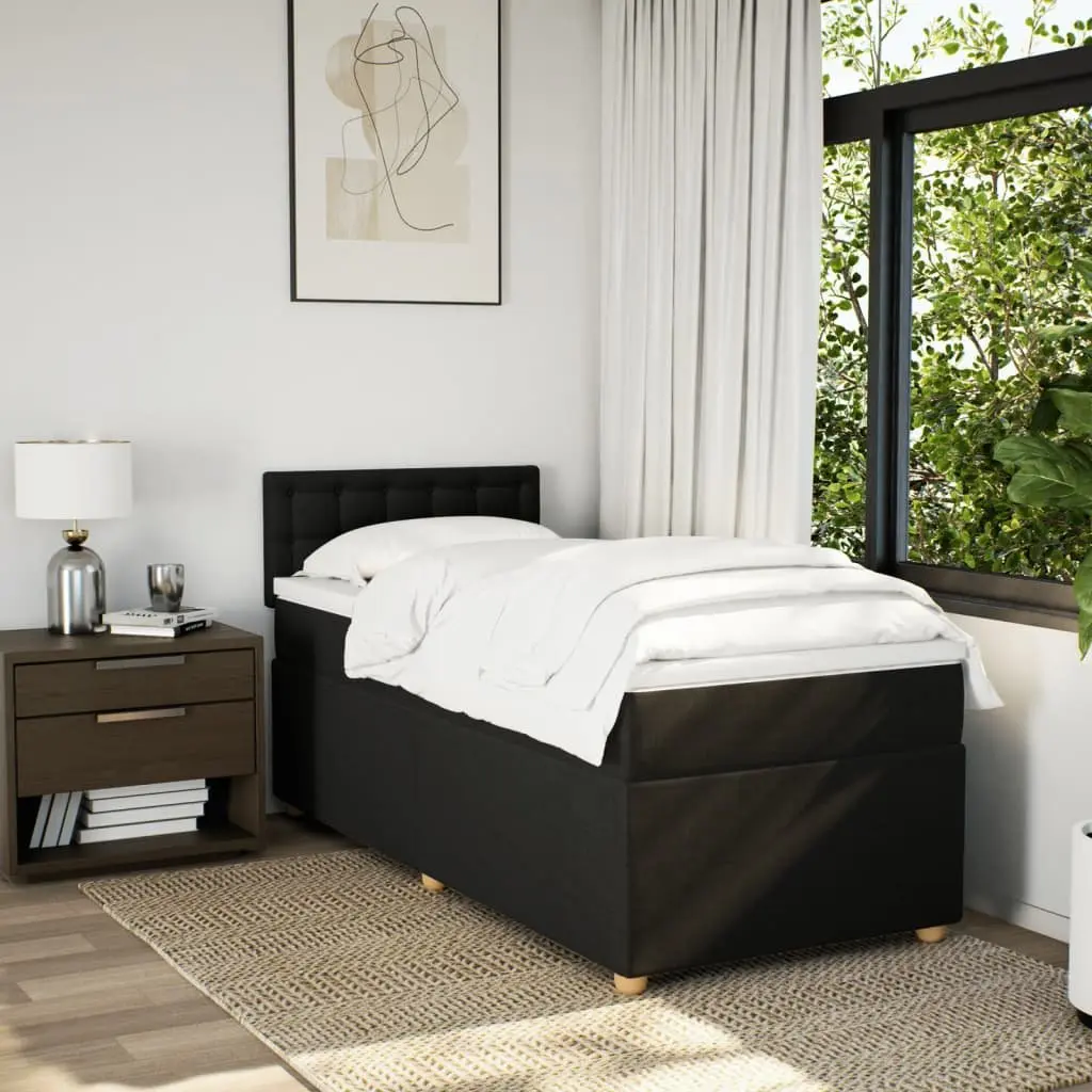 Box Spring Bed with Pocket Spring Mattress