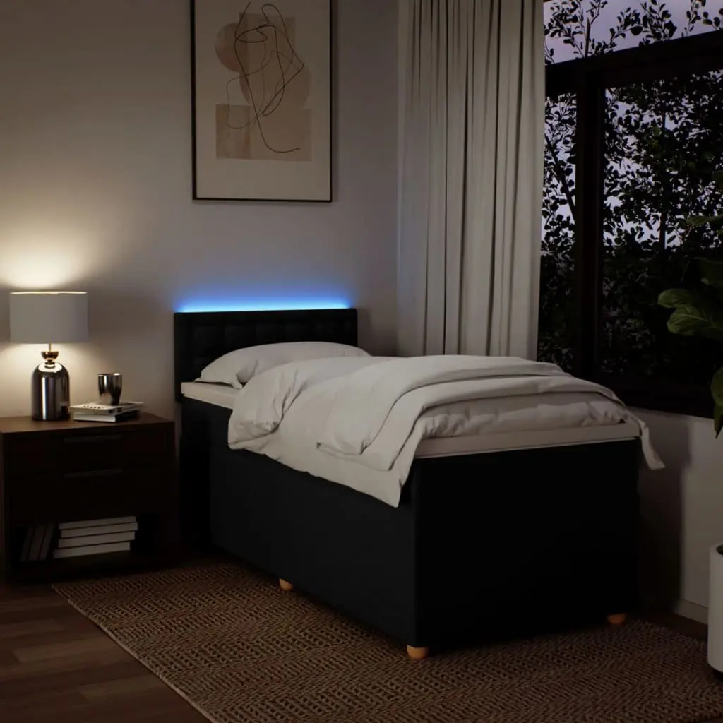 Box Spring Bed with Pocket Spring Mattress
