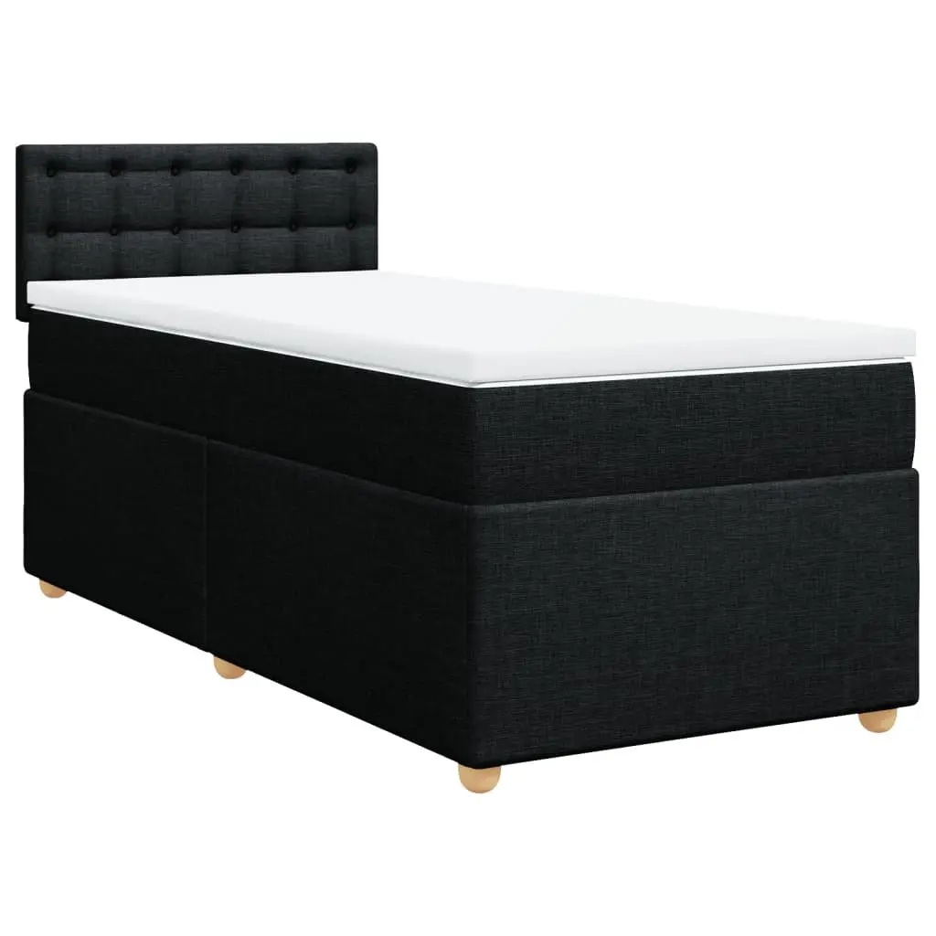 Box Spring Bed with Pocket Spring Mattress