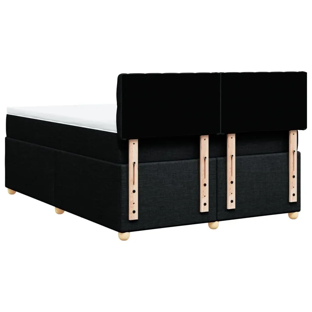 Double Box Spring Bed with Pocket Sprung Mattress