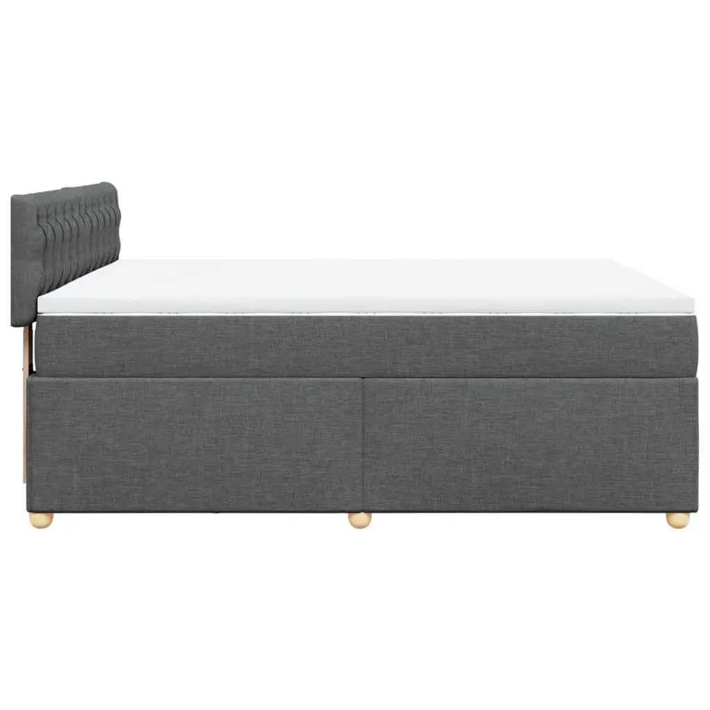 Queen Size Box Spring Bed with Pocket Spring Mattress