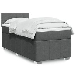 Durable King Single Box Spring Bed with Pocket Mattress