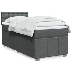 Premium King Single Bed with Pocket Mattress & LED Lights