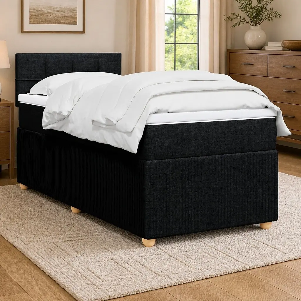 King Single Box Spring Bed with Pocket Spring Mattress