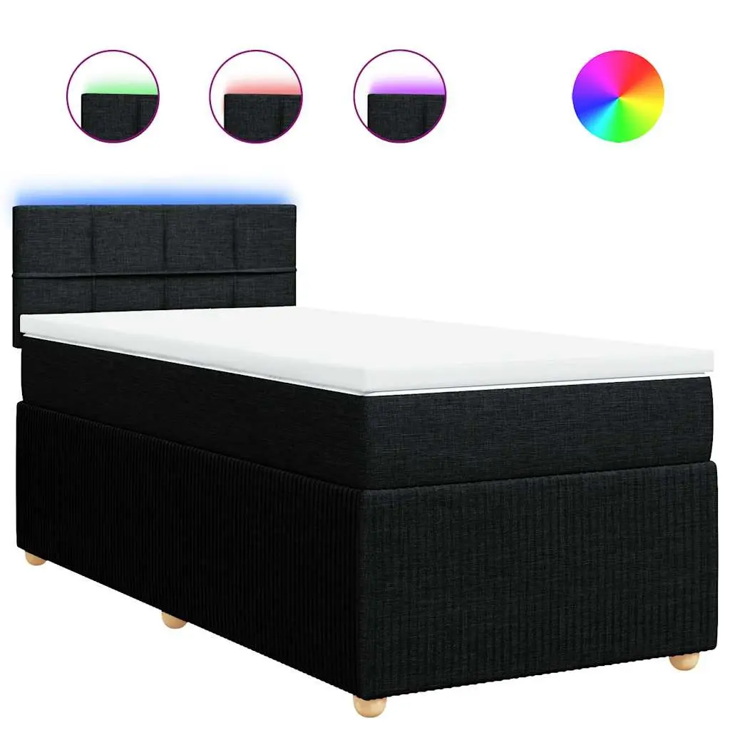 King Single Box Spring Bed with Pocket Spring Mattress