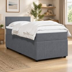 Premium King Single Bed with Pocket Spring Mattress and LED