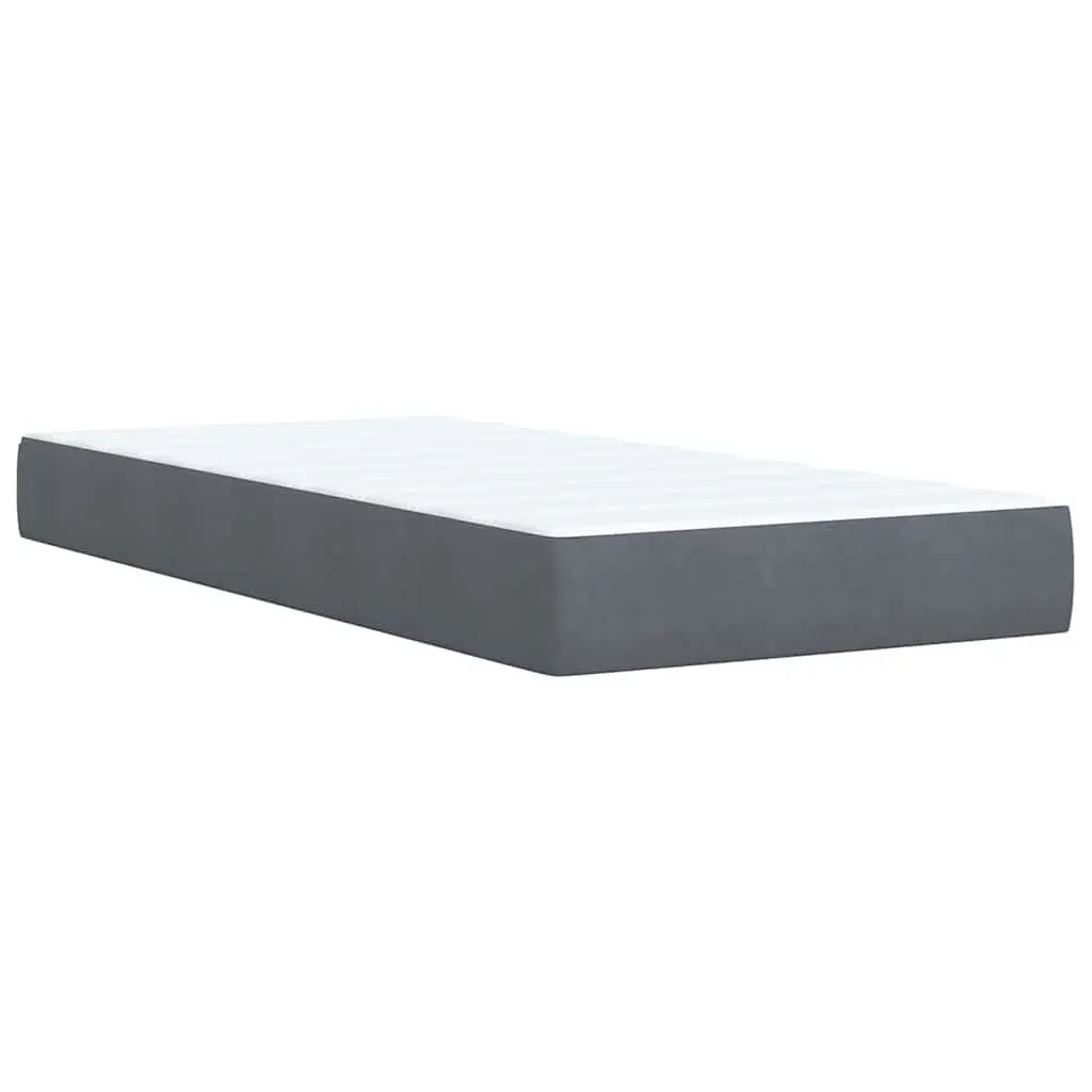 King Single Bed with Pocket Spring Mattress and LED
