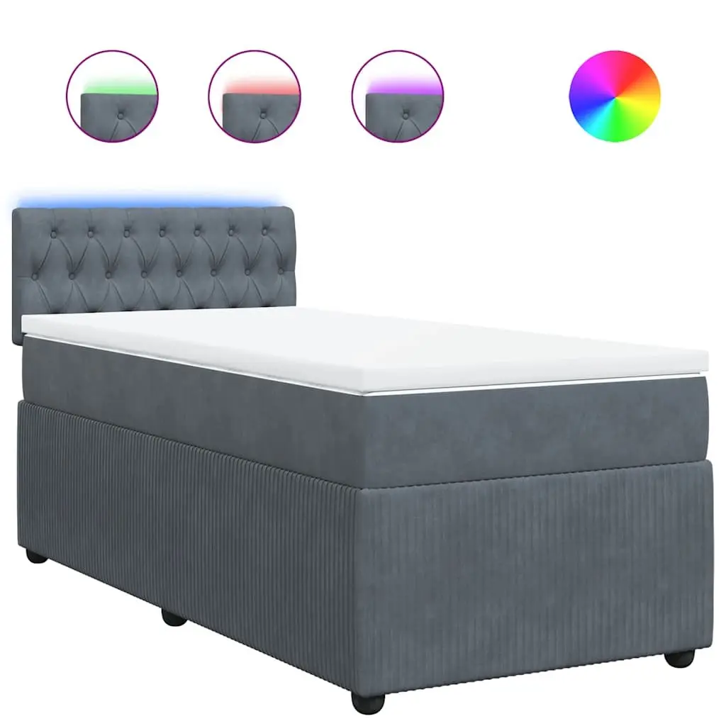 King Single Box Spring Bed with Pocket Mattress