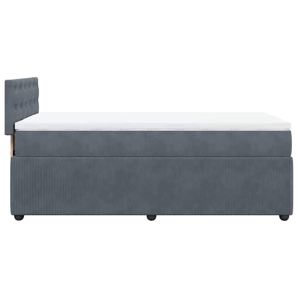 King Single Box Spring Bed with LED Lighting