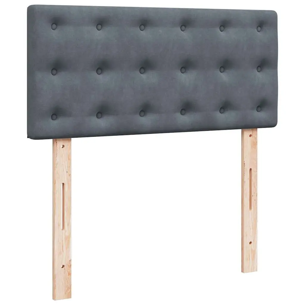 King Single Box Spring Bed with LED Lighting
