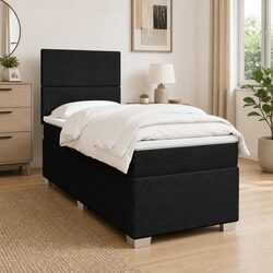 King Single Bed with Adjustable Headboard and Pocket Mattress
