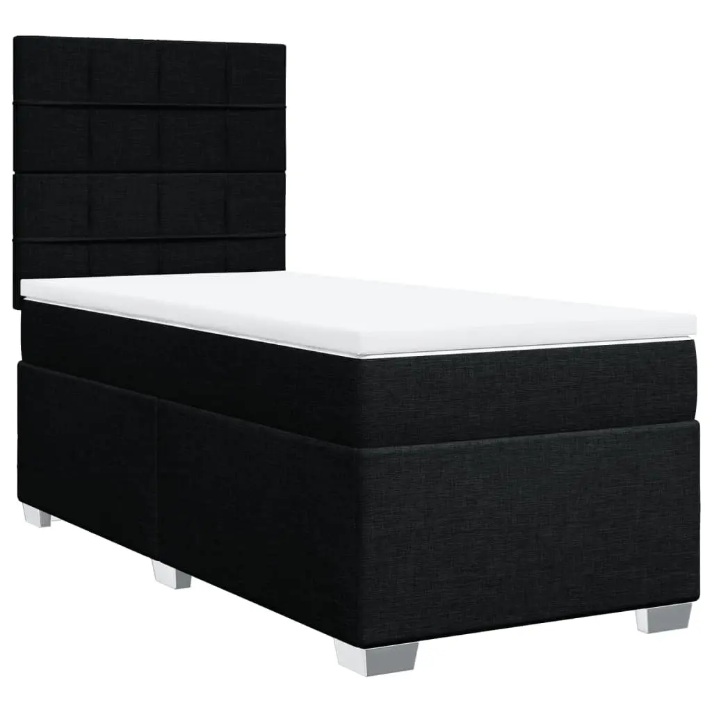King Single Box Spring Bed with Adjustable Headboard