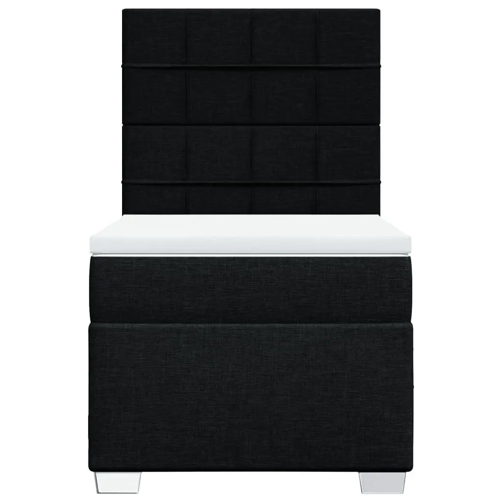 King Single Box Spring Bed with Adjustable Headboard