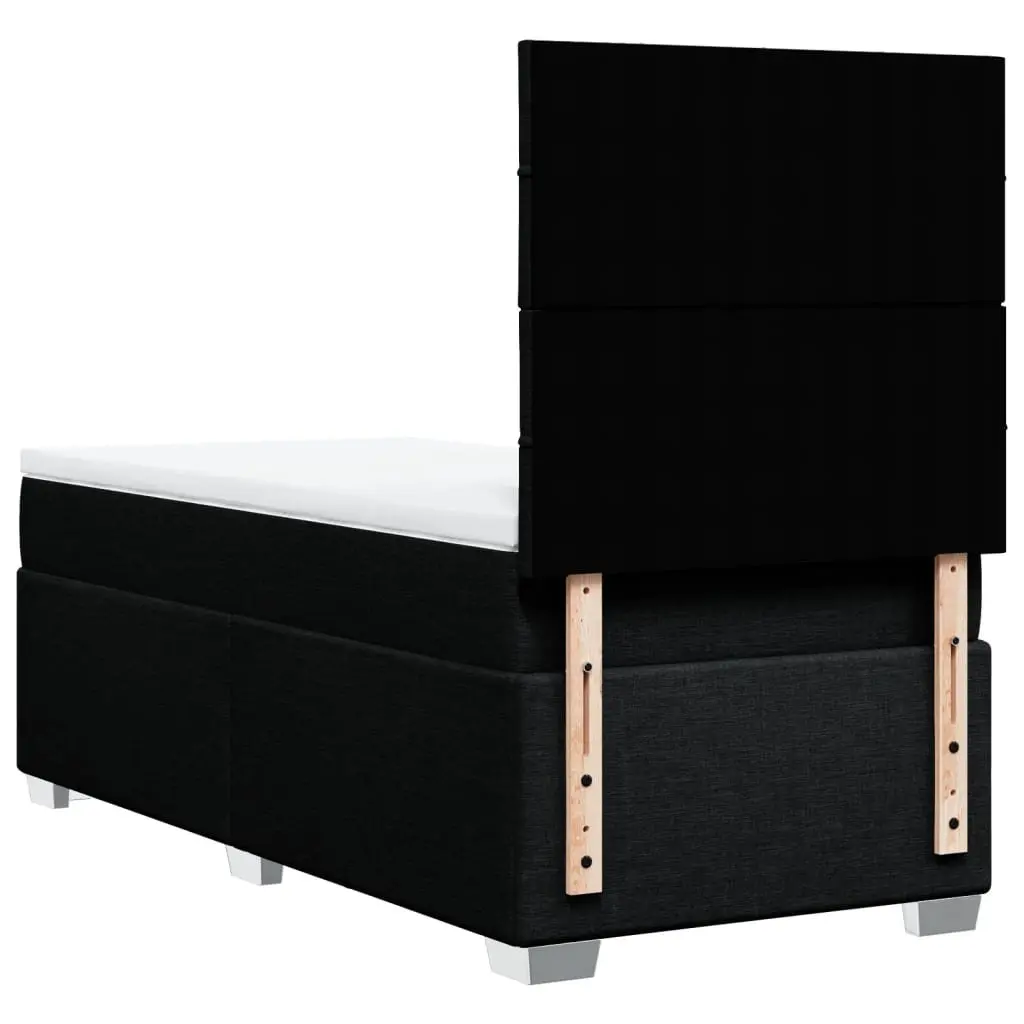 King Single Box Spring Bed with Adjustable Headboard