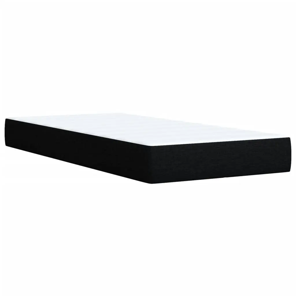 Box Spring Bed with Pocket Mattress and Adjustable Headboard