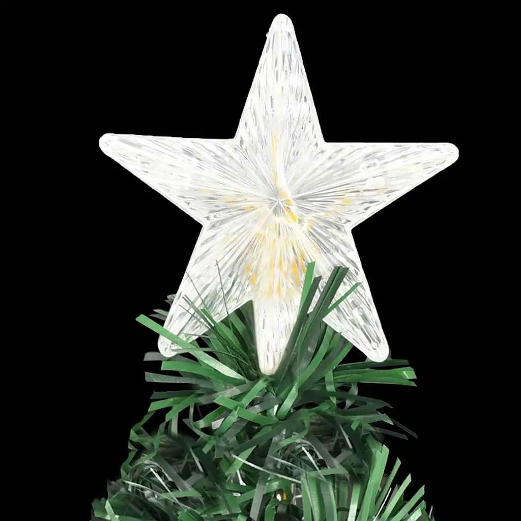 150cm Green Pre-lit Artificial Christmas Tree with LED Lights