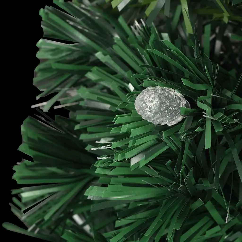 150cm Green Pre-lit Artificial Christmas Tree with LED Lights