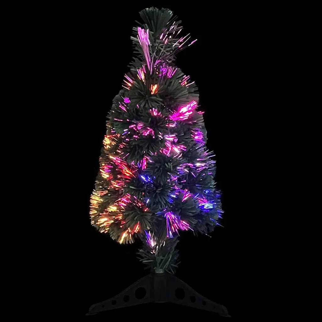 64cm Fibre Optic LED Christmas Tree with Stand