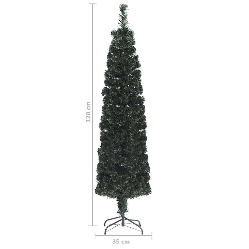 Artificial Christmas Tree Fibre Optic 120cm Black