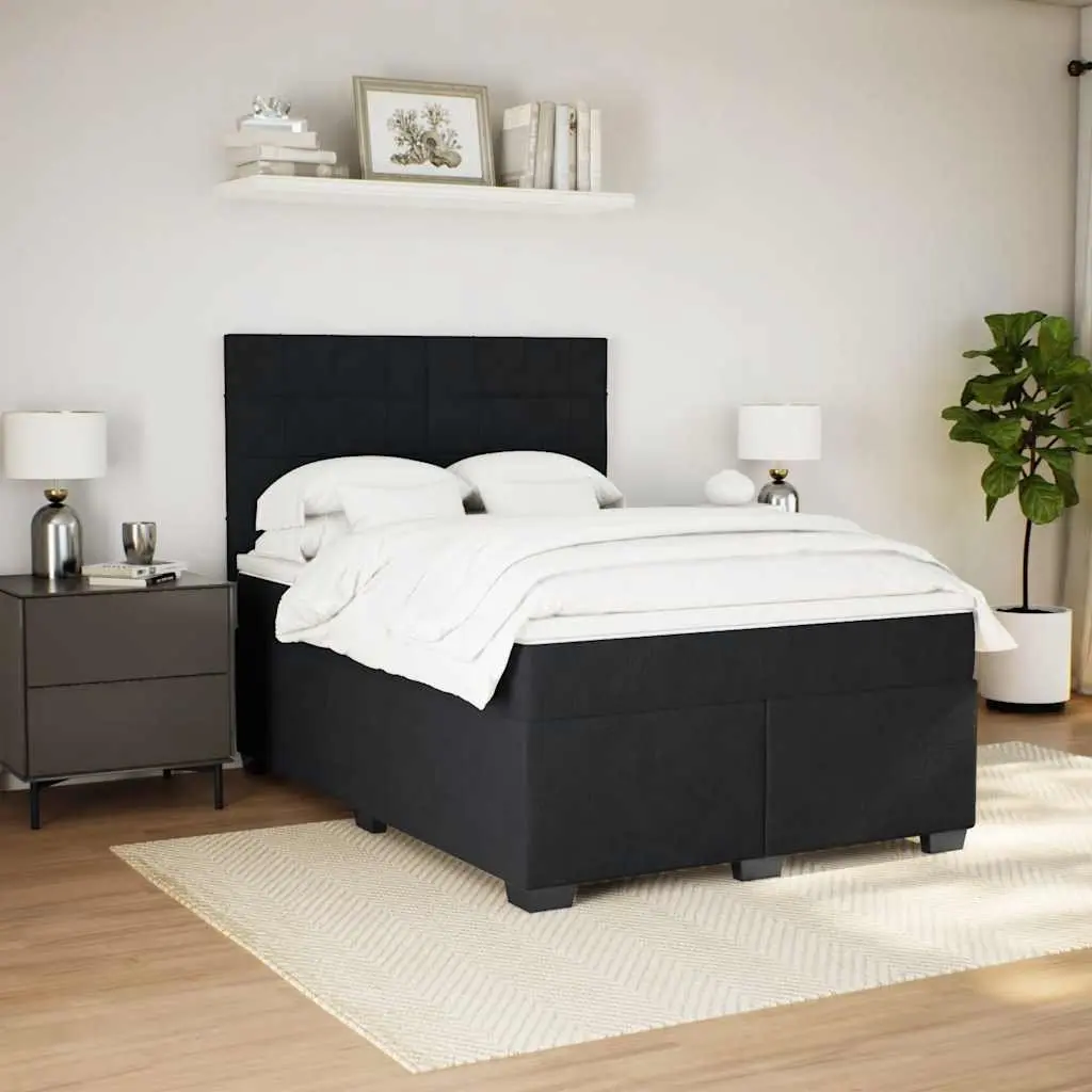 Queen Box Spring Bed with Pocket Sprung Mattress