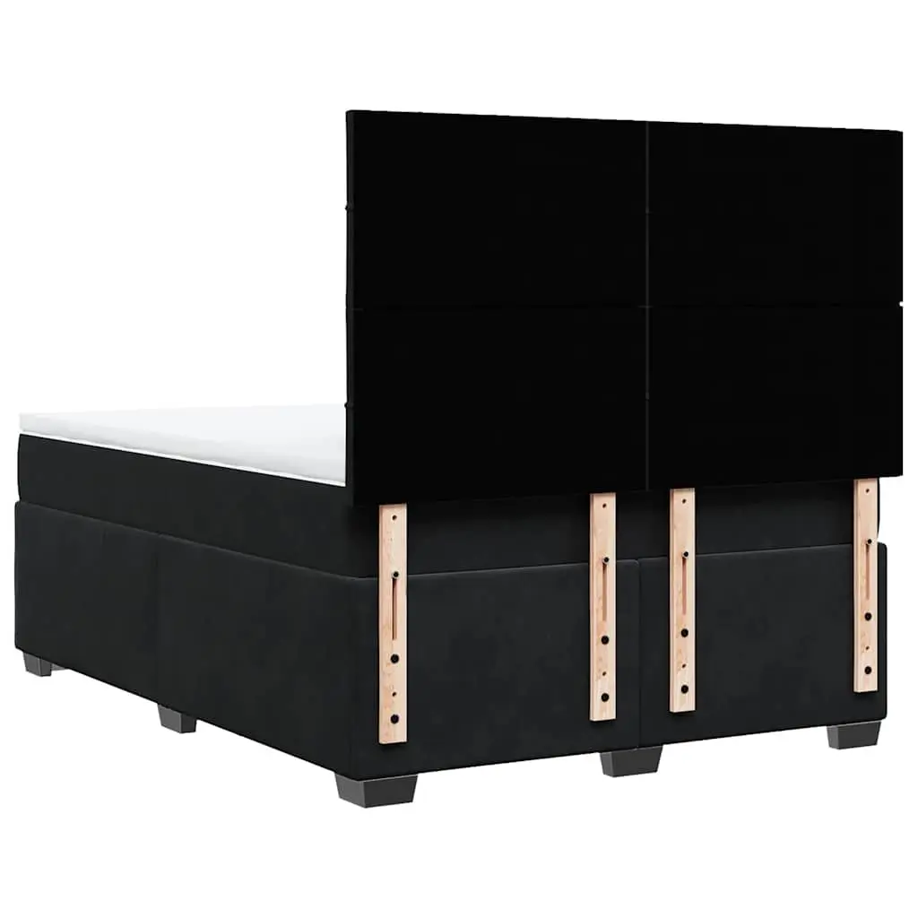Queen Box Spring Bed with Pocket Sprung Mattress