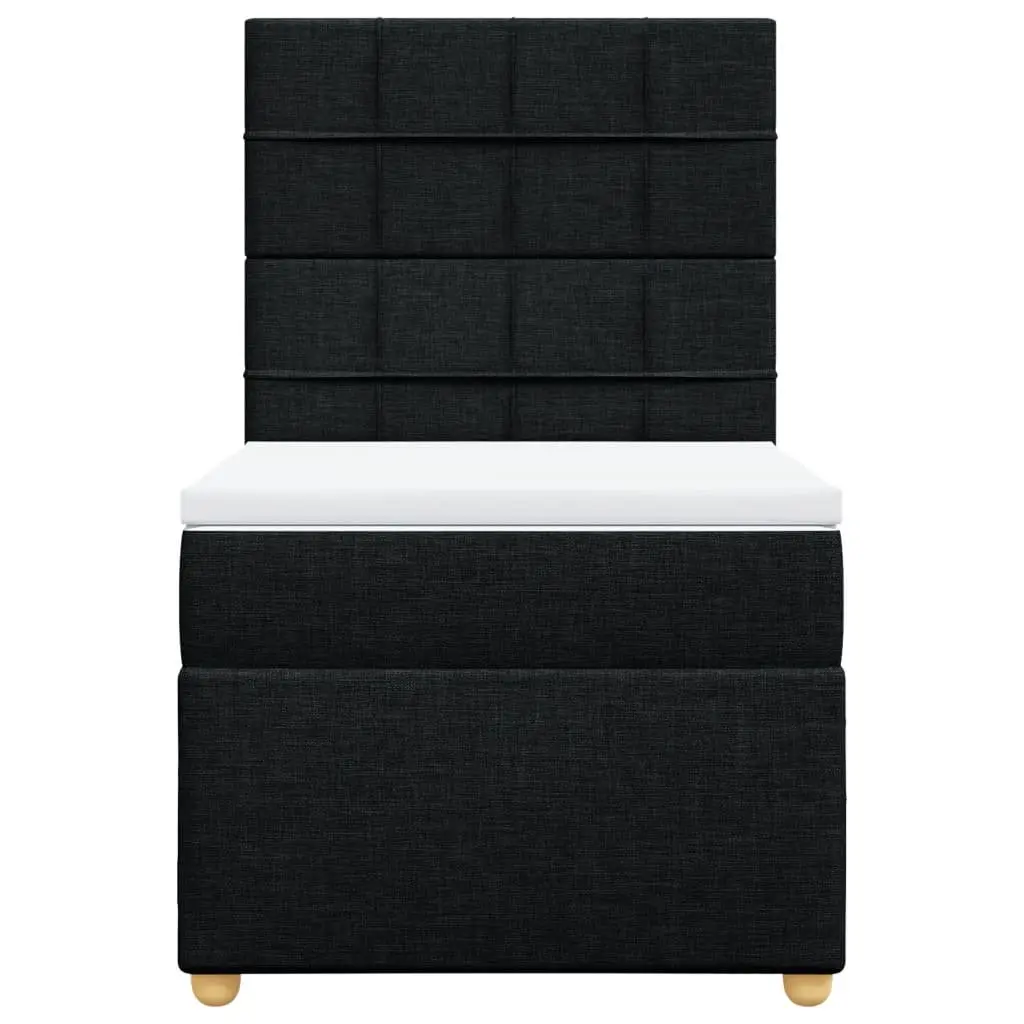 King Single Box Spring Bed with Adjustable Headboard