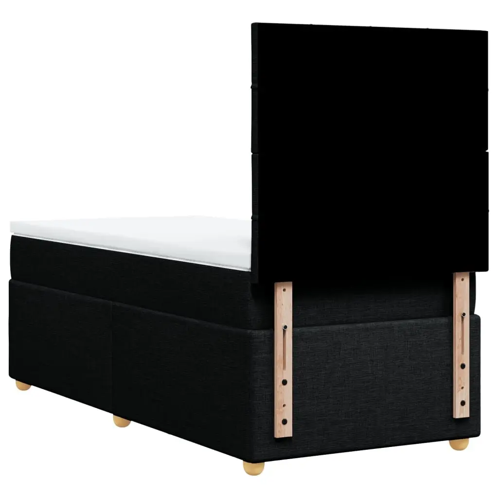King Single Box Spring Bed with Adjustable Headboard