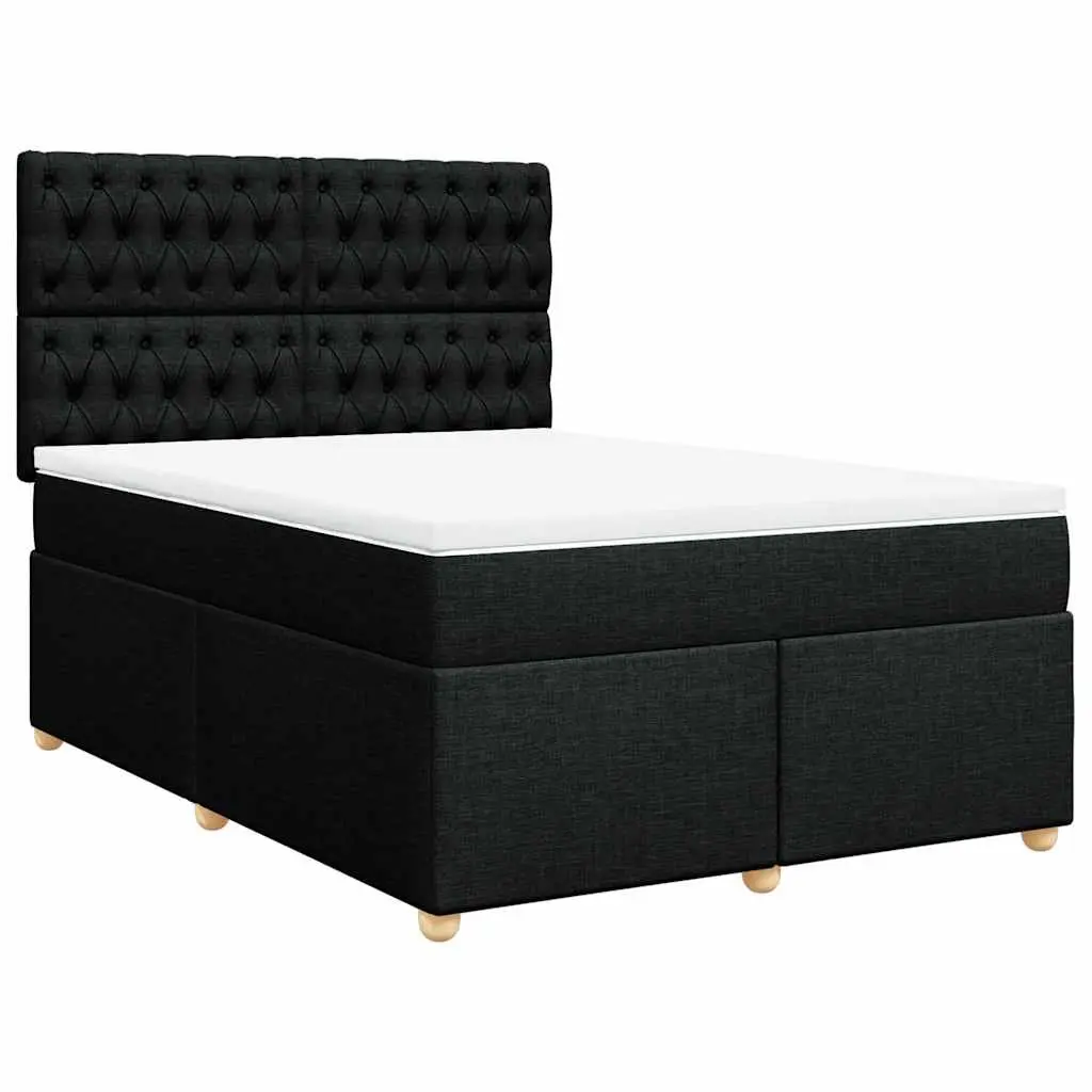Double Box Spring Bed with Adjustable Pocket Spring Mattress