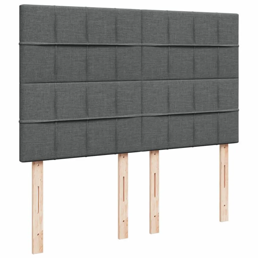Queen Box Spring Bed with Adjustable Headboard and Pocket Mattress