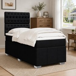 Exceptional King Single Box Spring Bed with Pocket Mattress