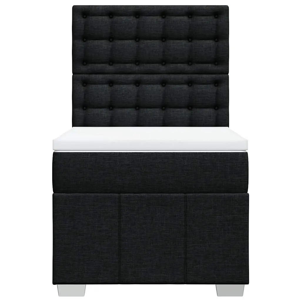 King Single Box Spring Bed with Adjustable Headboard