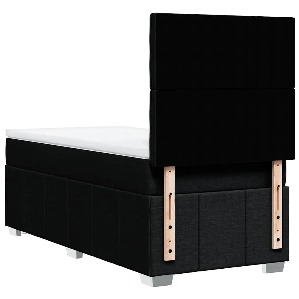 King Single Box Spring Bed with Adjustable Headboard