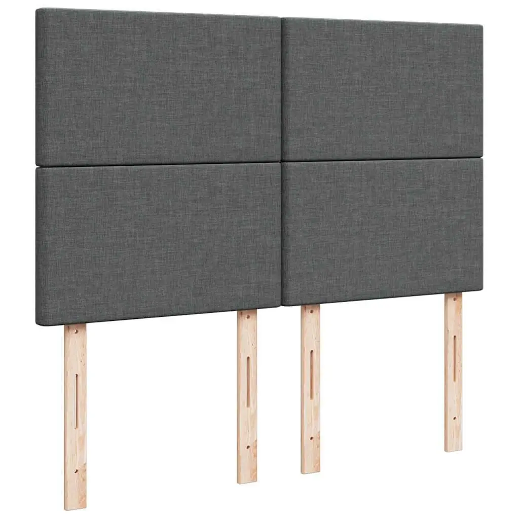 Queen Bed with Pocket Mattress and Adjustable Headboard