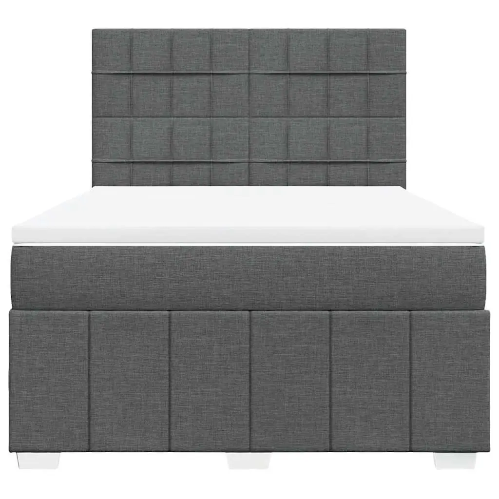 Queen Box Spring Bed with Adjustable Pocket Sprung Mattress