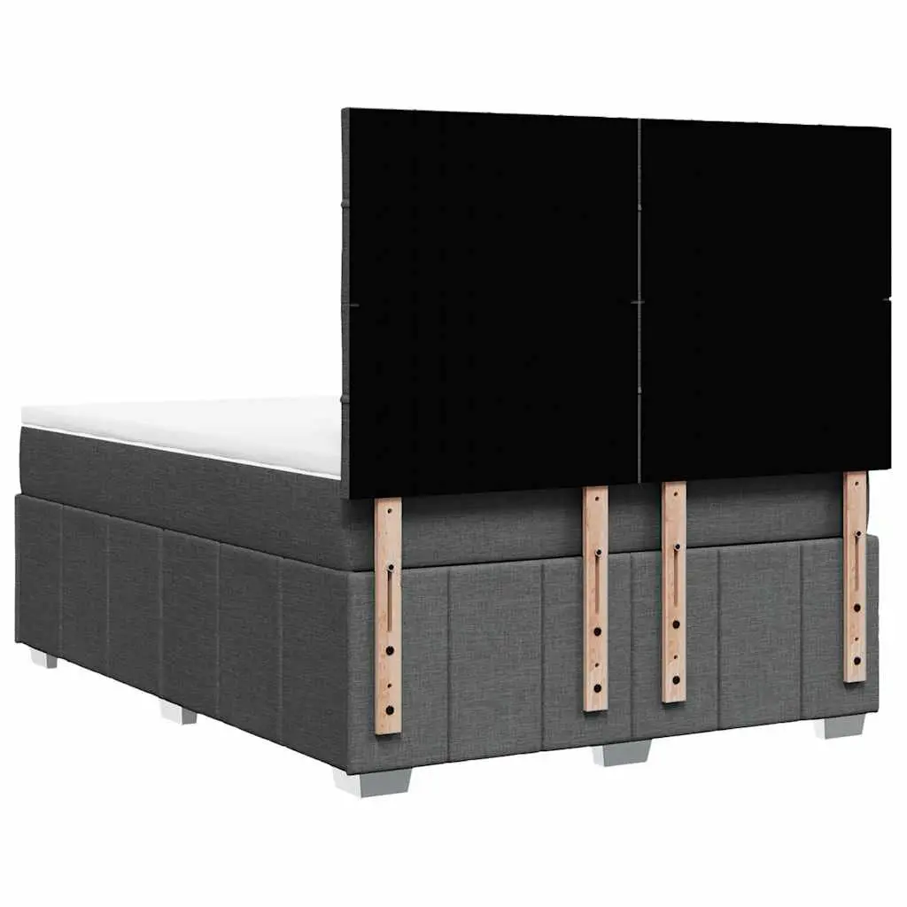 Queen Box Spring Bed with Adjustable Pocket Sprung Mattress
