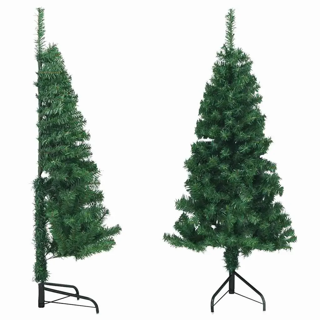 Corner Artificial Christmas Tree 120cm Green PVC