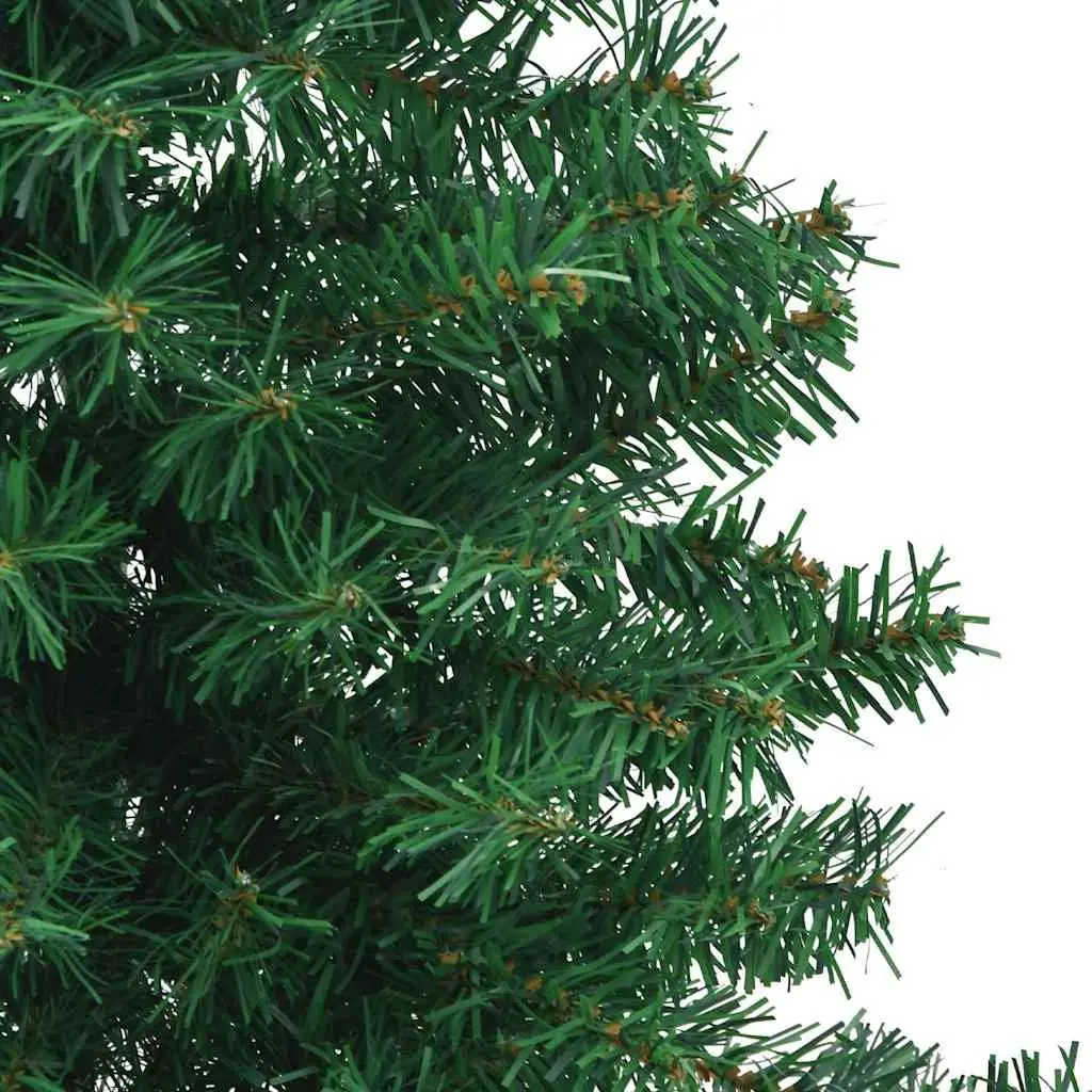 Corner Artificial Christmas Tree PVC 240cm Green