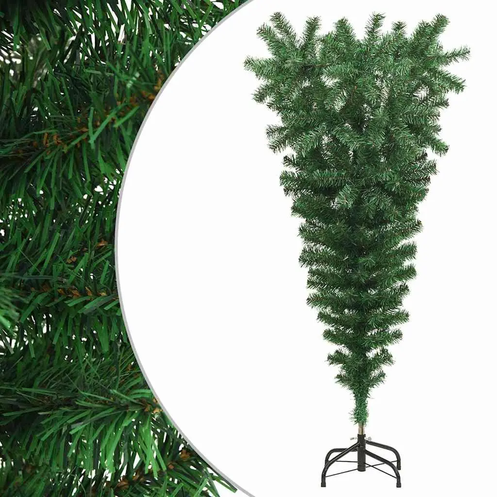 120cm Upside-Down Christmas Tree with Steel Stand