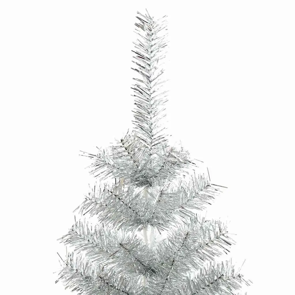 Silver 120cm Artificial Christmas Tree for Festive Elegance
