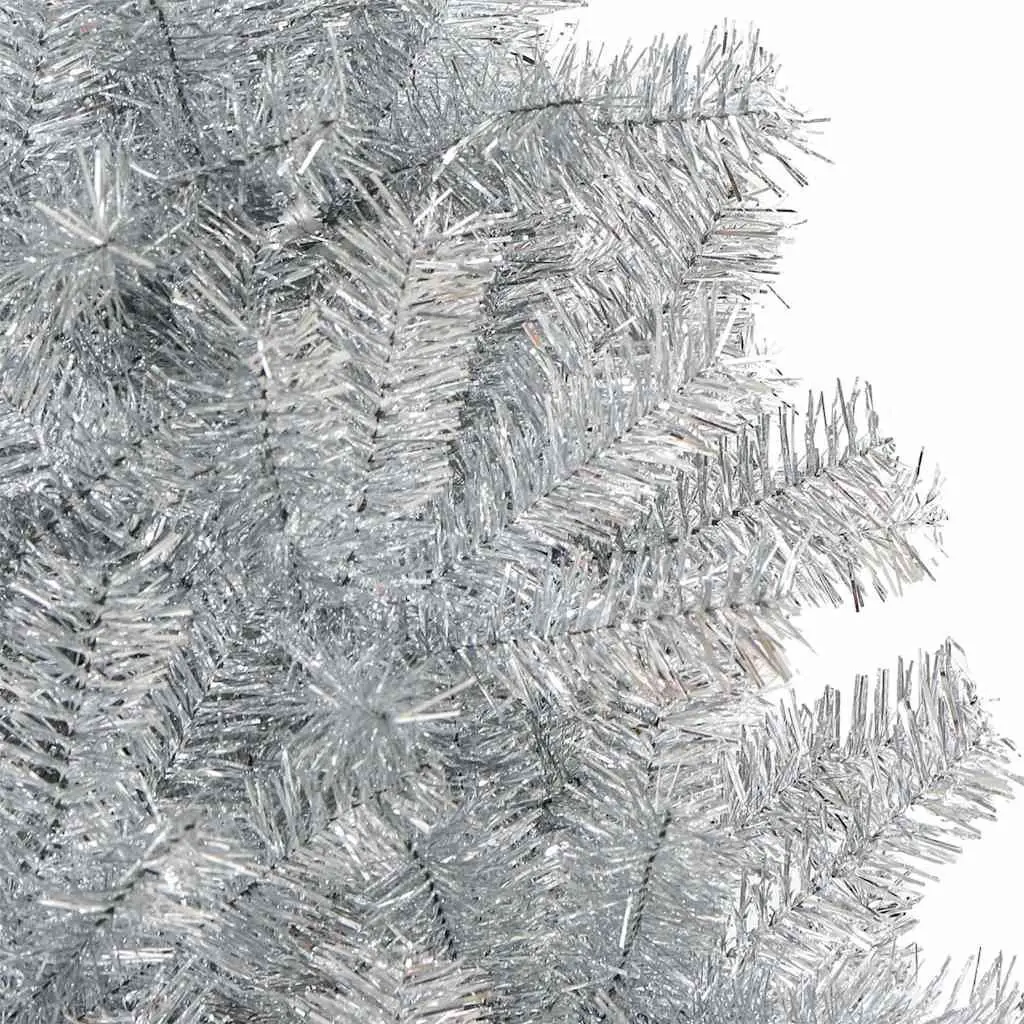 Silver 120cm Artificial Christmas Tree for Festive Elegance